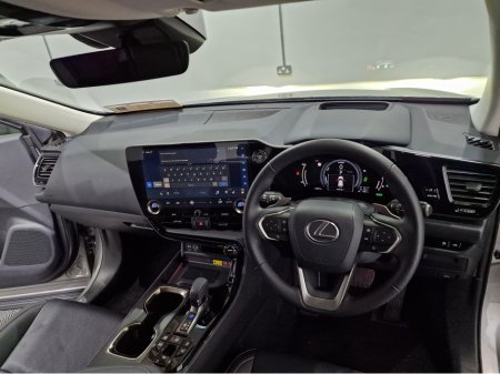 2024 Lexus NX 450 h+ 2.5 PREMIUM PLUS PACK (PLUG IN HYBRID) AUTOMATIC **ONE OWNER / TOP SPEC / ADAPTIVE CRUISE CONTROL / BLIND SPOT ASSIST / HEATED & COOLING SEATS / SAT NAV / 360 DEGREE CAMERA / WIRELESS PHONE CHARGING** €60,900 thumbnail