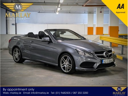 2016 Mercedes-Benz E Class E220D Cabriolet AMG Line 2Dr Auto - Irish Car