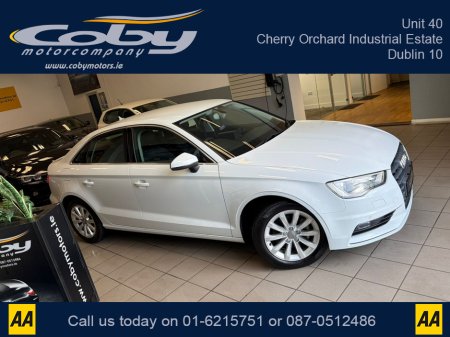 2015 Audi A3 1.4 Petrol Auto Saloon 4DR. New NCT done before collection, Reverse Camera, Dual Climate Control, MFSW, Cruise Control, Sat Nav, Handsfree, Parking Sensors, Paddle Shift and more. €13,750 thumbnail