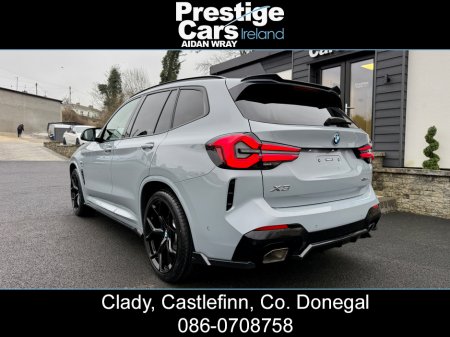 2021 BMW X3 X DRIVE 30E M SPORT AUTO PETROL/PLUG IN HYBRID,LCI NEW MODEL,BROOKLYN GREY,M PERFORMANCE BODY KIT,PLUS/TECH PACK,HEATED LEATHER,CAMERAS,AMBIENT LIGHTING,VIRTUAL COCKPIT,XENON LIGHTS,FBMWSH,HIGH SPEC €40,000 thumbnail