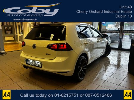 2013 Volkswagen Golf 1.4 5DR AUTO. NCT & Tax, Full Leather, Pan Roof, Cruise Control, Android Auto, MFSW, Reverse Cam, Alloy Wheels, Full Electrics, Parking Sensors, Paddle Shift, Dual Climate Control, Folding seats &more €11,950 thumbnail