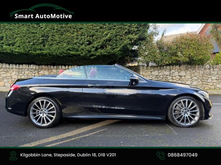 2017 Mercedes-Benz C Class C250d  AMG Premium Plus Convertible Automatic * AMG Styling  Pack with Red Fabric Roof * Bengal Red Leather Interior * Fully Serviced and Valeted * NCT to 02.2028 * 12 Month Premier Warranty * with €23,950 thumbnail