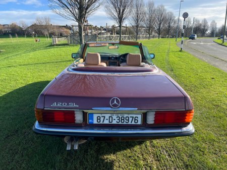 1987 Mercedes-Benz SL Class 420SL ONLINE AUCTION €8,000 thumbnail