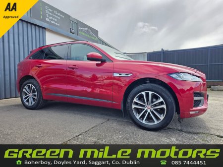 2018 Jaguar F-Pace AWD 2.0 D 180PS R-Sport Auto