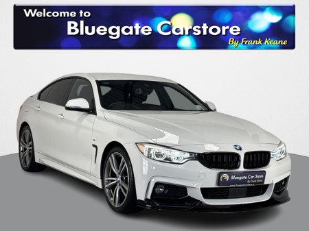2017 BMW 4-Series DBA-4D20 GRAN COUPE **BLACK AND GREY HALF SUEDE INTERIOR**INFOTAINMENT SCREEN**DRIVE MODES**REVERSE