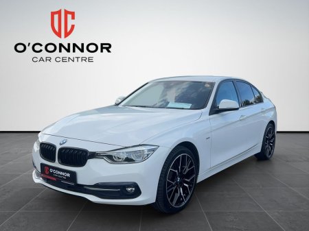 2017 BMW 3-Series White, Sport Line and 184 horses — business on the outside, BMW attitude underneath.
