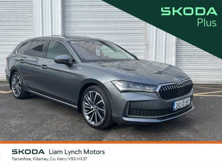 2024 Skoda Superb ESTATE L&K 2.0 TDI 150 BHP AUTO ***PANORAMIC SUNROOF,  HEADS UP DISPLAY, FAMILY PACK AND VARIABLE BO