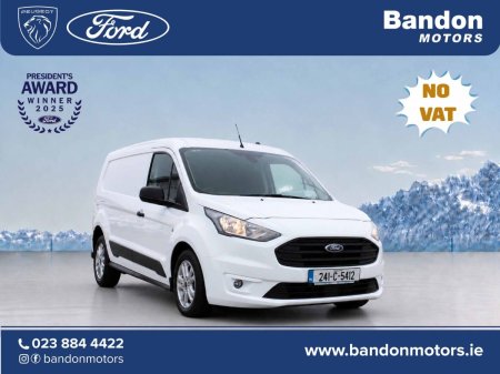 2024 Ford Transit LWB TREND 1.5 125ps. CLEAN VAN AND WELL SERVICED. NO VAT