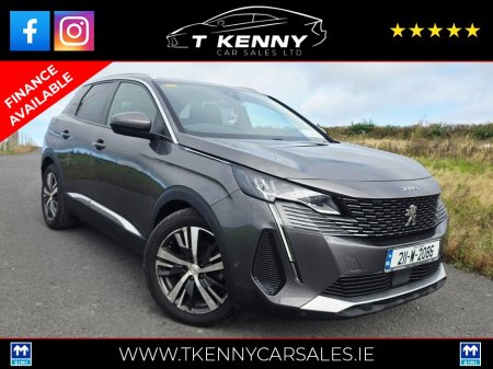 2021 Peugeot 3008 FL ALLURE 1.5 BLUE HDI 13 130 6.2 FINANCE FROM €82P/M