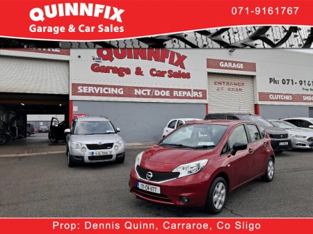 2017 Nissan Note 1.5 XE E6 4DR DSL