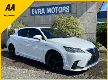 2015 Lexus CT F-SPORT X-LINE AUTOMATIC HYBRID 1.8 PETROL //HALF LEATHER HEATED SEATS//REVERSE CAMERA//KEYLESS ENTR