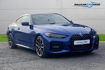 2021 BMW 4-Series 2.0 420d MHT 190PS M Sport Coupe Auto in Portimao Blue with 32K + Pro Pack
