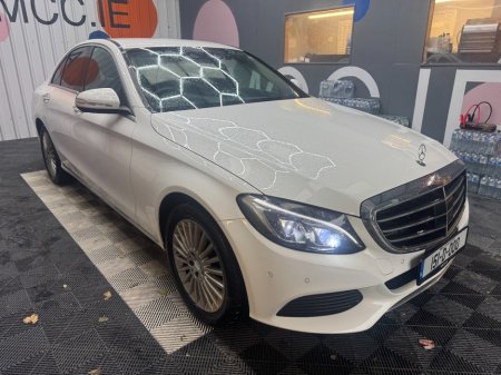 2015 Mercedes-Benz C-Class 2015 MERCEDES-BENZ C200 LEATHER  AUTOMATIC / CRUISE CONTROL / PARKING CAMERA / PADDLE SHIFTERS AND M