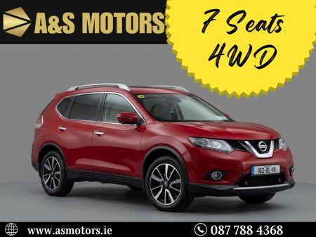 2016 Nissan X-Trail 1.6d SVE 4X4 7 Seats 19inch wheels