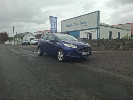 2017 Ford Fiesta 1.25 ZETEC 82PS 5DR ARGENTO