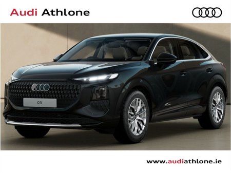 2027 Audi Q3 Sportback 2.0TDI 150BHP SE S-Tronic - AVAILABLE TO ORDER FOR 271 !!!!