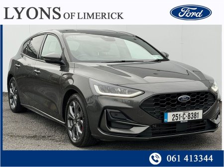 2025 Ford Focus ST-Line X 1.0L EcoBoost 125PS mHEV