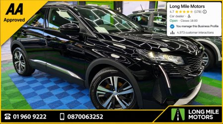 2022 Peugeot 3008 1.5 BlueHDi 130bhp Allure