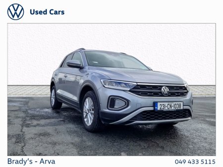 2023 Volkswagen T-Roc LIFE 2.0 TDI 116BHP M6F 5DR