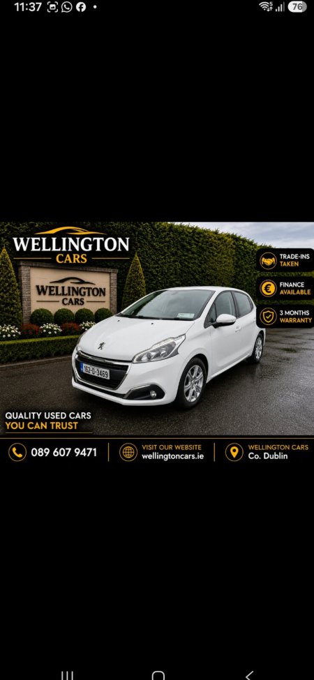 2019 Peugeot 208 1.2 PureTech 68bhp Active