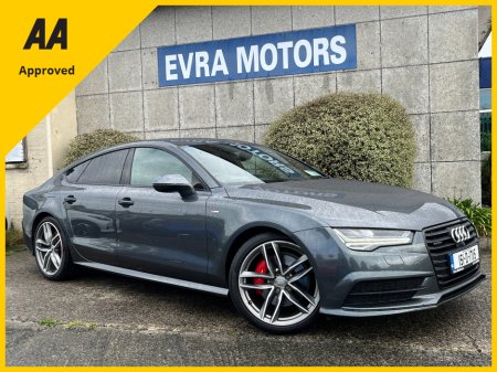 2015 Audi A7 S-LINE QUATTRO AUTOMATIC 3.0 DIESEL //HIGH SPEC//HEAD UP DISPLAY//BOSE SOUND SYSTEM//FULL LEATHER EL
