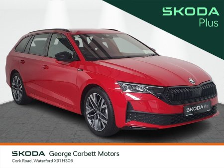 2025 Skoda Octavia Combi Sportline 2.0TDi DSG - Upgraded Wheels, Low Mileage  (From €142 per week)
