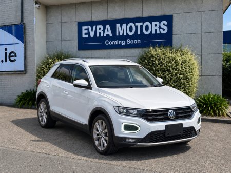 2021 Volkswagen T-Roc SPORT AUTOMATIC 2.0 DIESEL //VERY LOW MILES//HALF LEATHER SEATS//KEYLESS ENTRY//ADAPTIVE CRUISE CONT