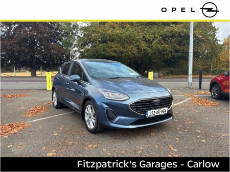 2022 Ford Fiesta 1.0T EcoBoost 100PS Titanium September Scrappage