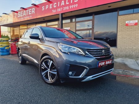 2018 Peugeot 5008 ALLURE  LOW MILEAGE, new nct, 01/28 7 SEATER 7seater