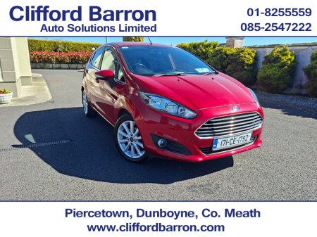 2017 Ford Fiesta TITANIUM 1.25 60PS M5 5 MCA 4DR