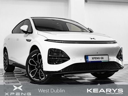 2026 XPeng G6 Brand New 262 starting from G6 Available in Long or Short Range Arctic White for you to order today!