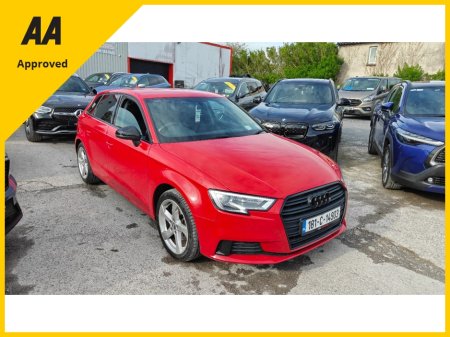 2018 Audi A3 1.0 TFSI SPORT 116PS 5DR