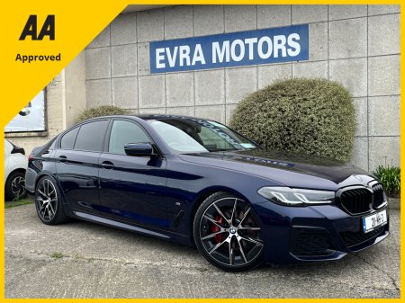 2021 BMW 5-Series 530E LCI COMPETITION PHEV HYBRID AUTOMATIC 2.0 PETROL **HIGH SPEC**FULL LEATHER BMW ///M SEATS**///M