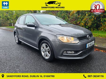 2016 Volkswagen Polo 1.2 TSI Match BMT 90PS 5DR
