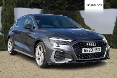 2023 Audi A3 30 TFSI S Line 5dr S Tronic [Auto] - FULL LEATHER, HEATED SEATS, REVERSING CAMERA, DUAL ZONE CLIMATE