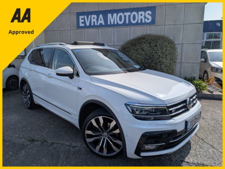 2020 Volkswagen Tiguan 7 SEATER R-LINE MANUAL 2.0 DIESEL//FULL LEATHER HEATED SEATS//PANORAMIC GLASS SUNROOF//ADAPTIVE CRUI