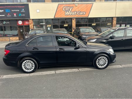 2013 Mercedes-Benz C-Class 220 AUTO//ONLY 95K///LOVELY UNMARKED BLACK LEATHER INTERIOR///NCT AND TAX TILL 3/2027//LOW TAX JUST