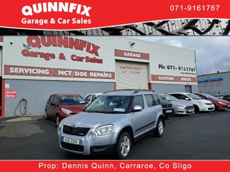 2011 Skoda Yeti ACTIVE 1.6 TDI GREENLINE 5 5DR