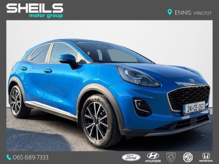 2024 Ford Puma 1.0 Petrol Hybrid Titanium 125BHP