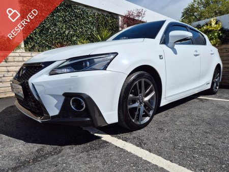 2020 Lexus CT 1.8 HYBRID / F-SPORT TOP SPEC / LOW MILEAGE / TAX €180 ( 202 REG )