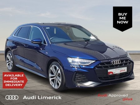 2025 Audi A3 A3 S Line 40 Tfsi E - UP TO 144KMS ELECTRIC RANGE