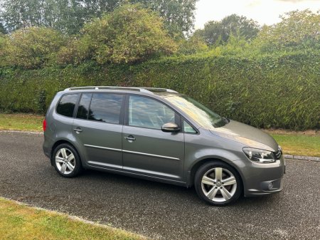 2015 Volkswagen Touran HIGHLINE 2.0TDI/AUTO/64000KLMS//I OWNER IRISH CAR///BEAUTIFULL UNMARKED MOCCA BROWN LEATHER WITH CHA