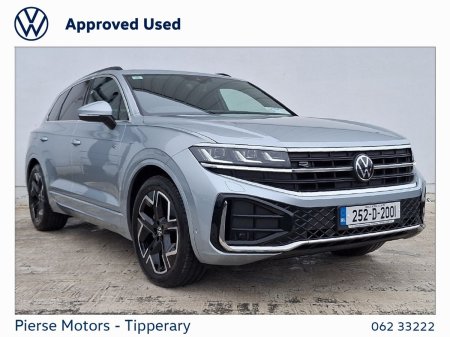 2025 Volkswagen Touareg TOUAREG COMM R-LINE 3.0 231BHP - FACTORY HITCH
