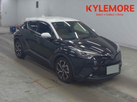 2018 Toyota C-HR 1.8 HYBRID AUTOMATIC - G SPEC EDITION - BLACK/WHITE TWO TONE - BLACK HALF LEATHER - TOYOTA SAFETY SE