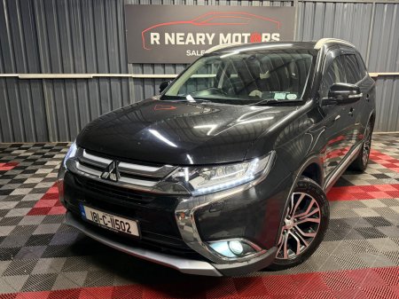 2018 Mitsubishi Outlander 2.2 DI-D 150PS 6AT 4WD 7-Seater BlackLin