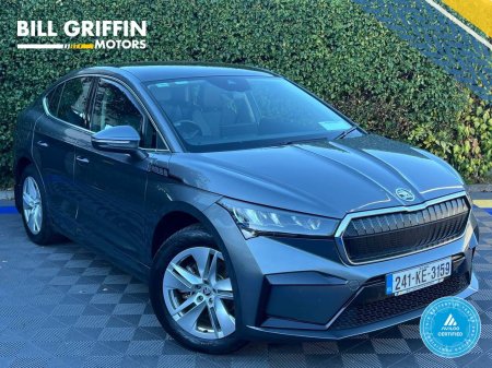 2024 Skoda Enyaq IV 60 COUPE // PAN ROOF // HALF LEATHER INTERIOR // REVERSE CAMERA // DIGITAL CLUSTER