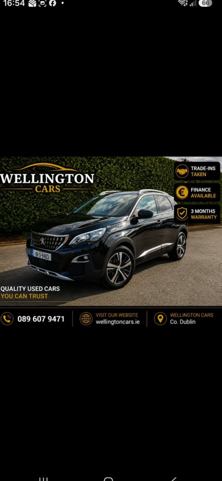2019 Peugeot 3008 1.5 BlueHDi 130bhp Allure Auto