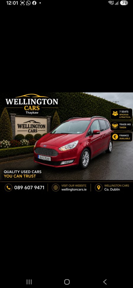 2017 Ford Galaxy 2.0TDCi 120PS Zetec