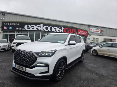 2024 SsangYong Rexton 2.2 DSL AUTOMATIC 4WD  FULL LEATHER HEATED ELECTRIC SEATS - FULL SPEC TOP RANGE CAR- 360 CAMERA  - S