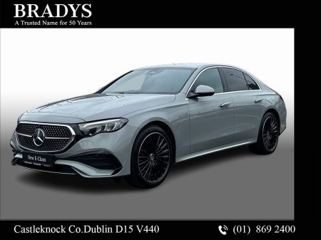2026 Mercedes-Benz E-Class E 300de AMG Plus--20" AMG Multispoke Alloys, Special Manufaktur Paint